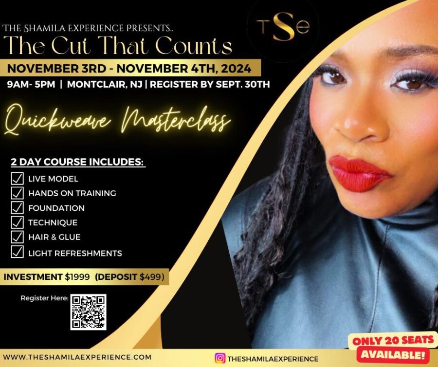 Quick Weave Masterclass, “The Cut That Counts”.